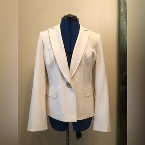 Jacket- cream, size 10